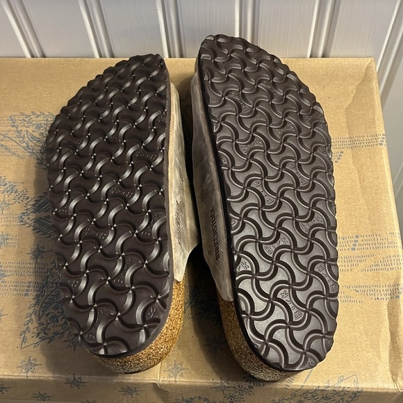 Birkenstock Arizona Oiled Leather Tobacco Brown Sandals Size 10 - Picture 9 of 12